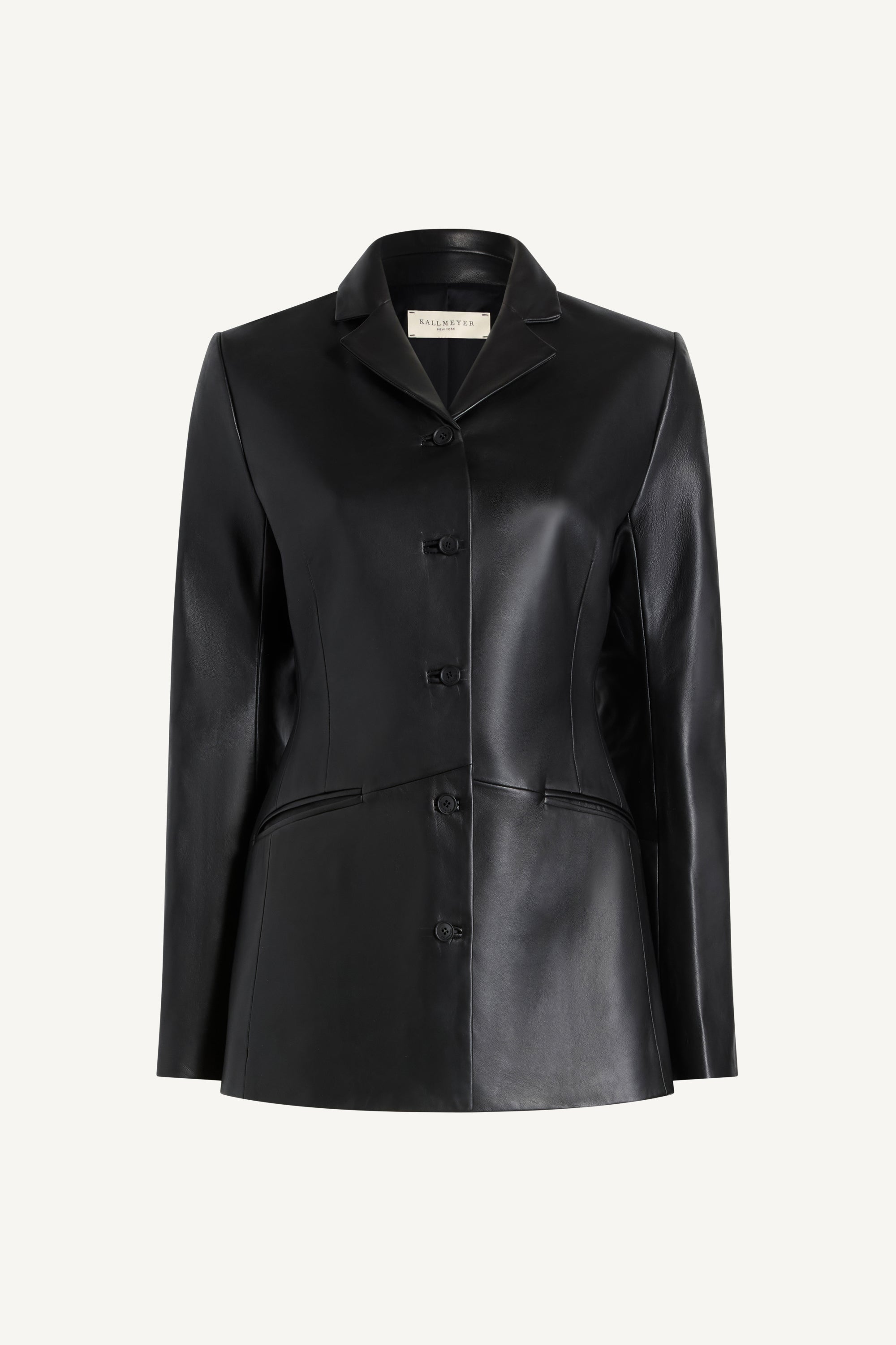 Benny Longline Blazer in Lambskin