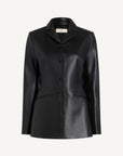 Benny Longline Blazer in Lambskin