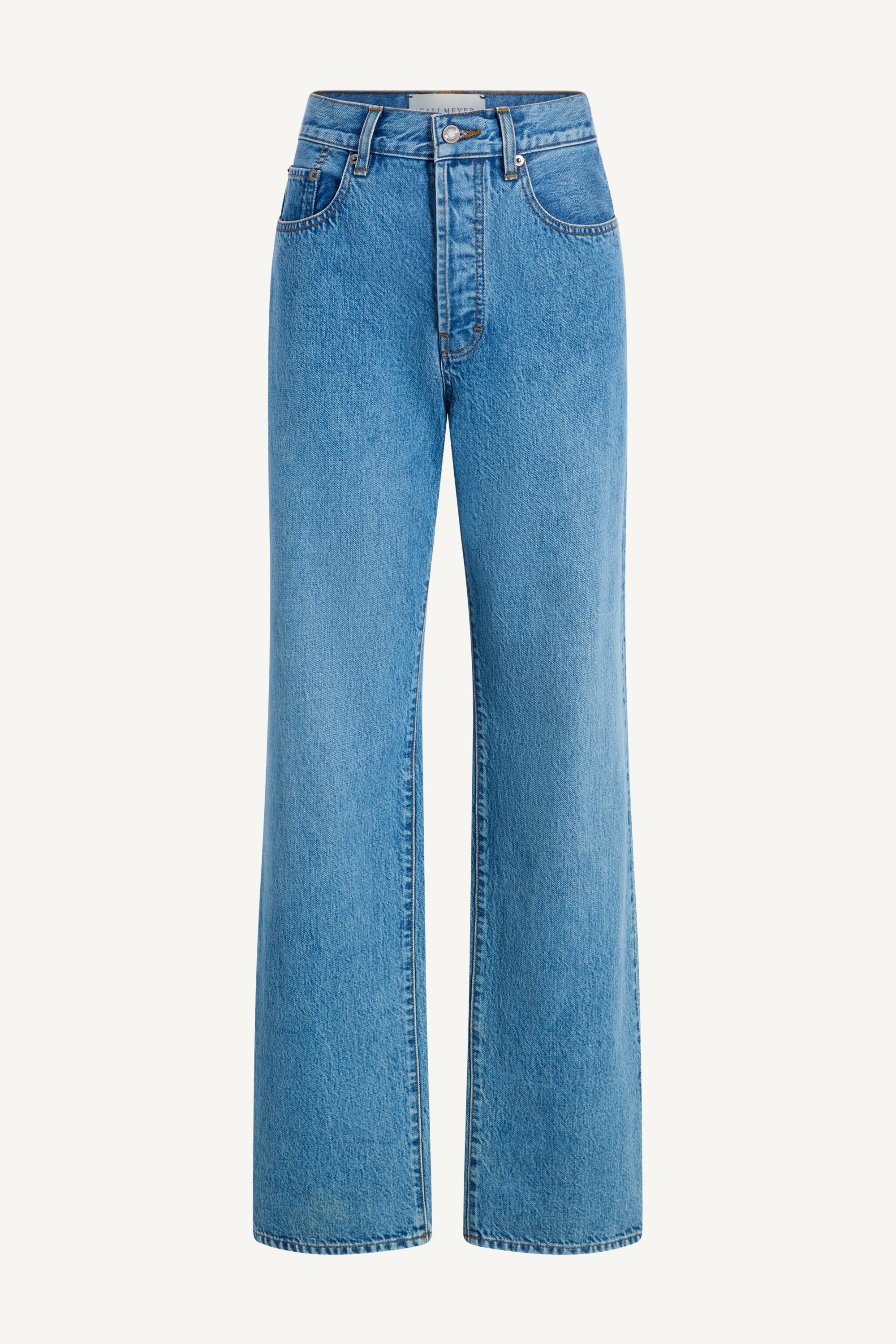 Temple Straight Leg in Cotton Denim
