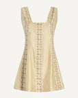 Elaiza Mini Dress in Beaded Deco