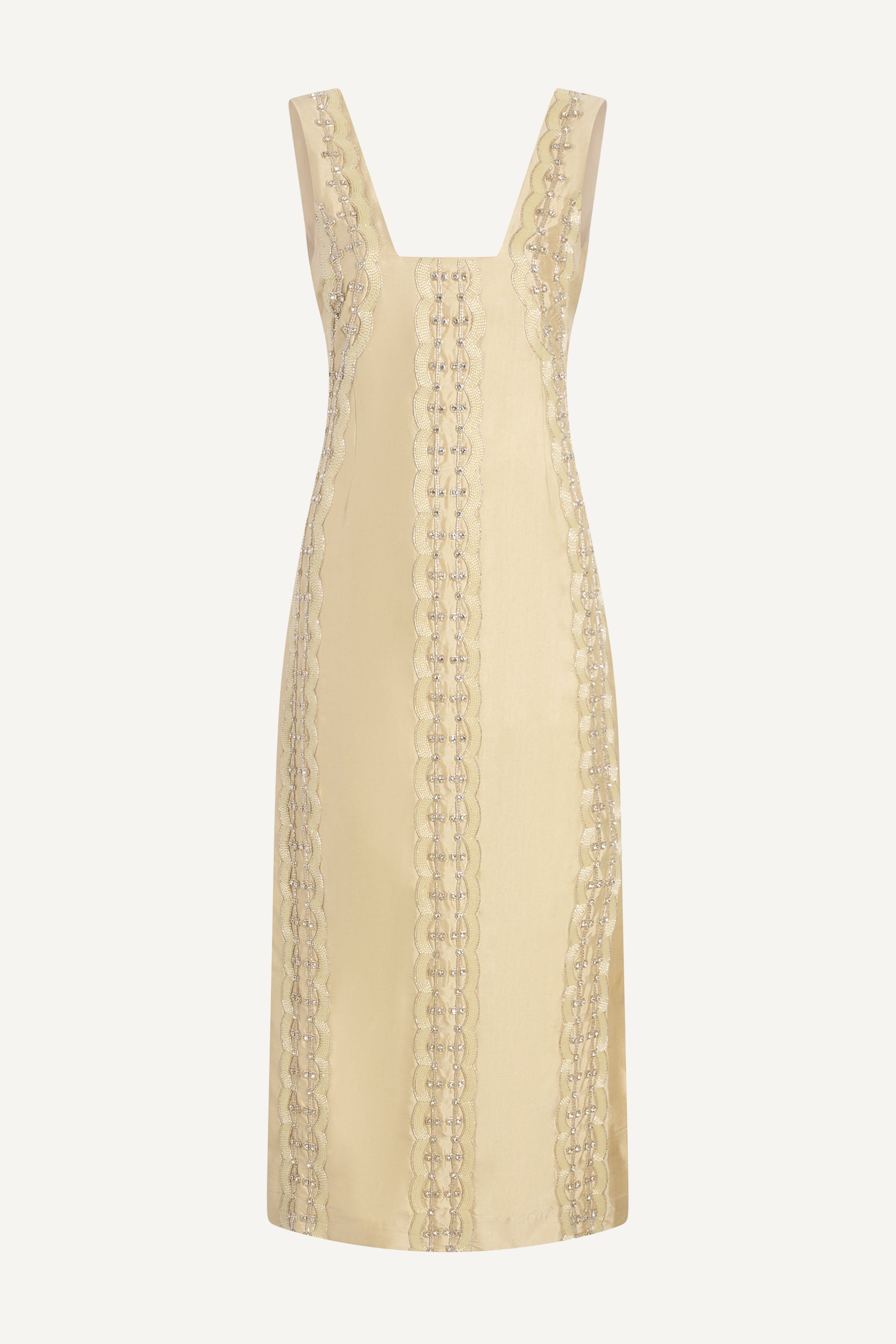 Ivette Dress in Beaded Deco