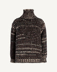 Bruno Funnel Neck in Heavy-Spun Wool