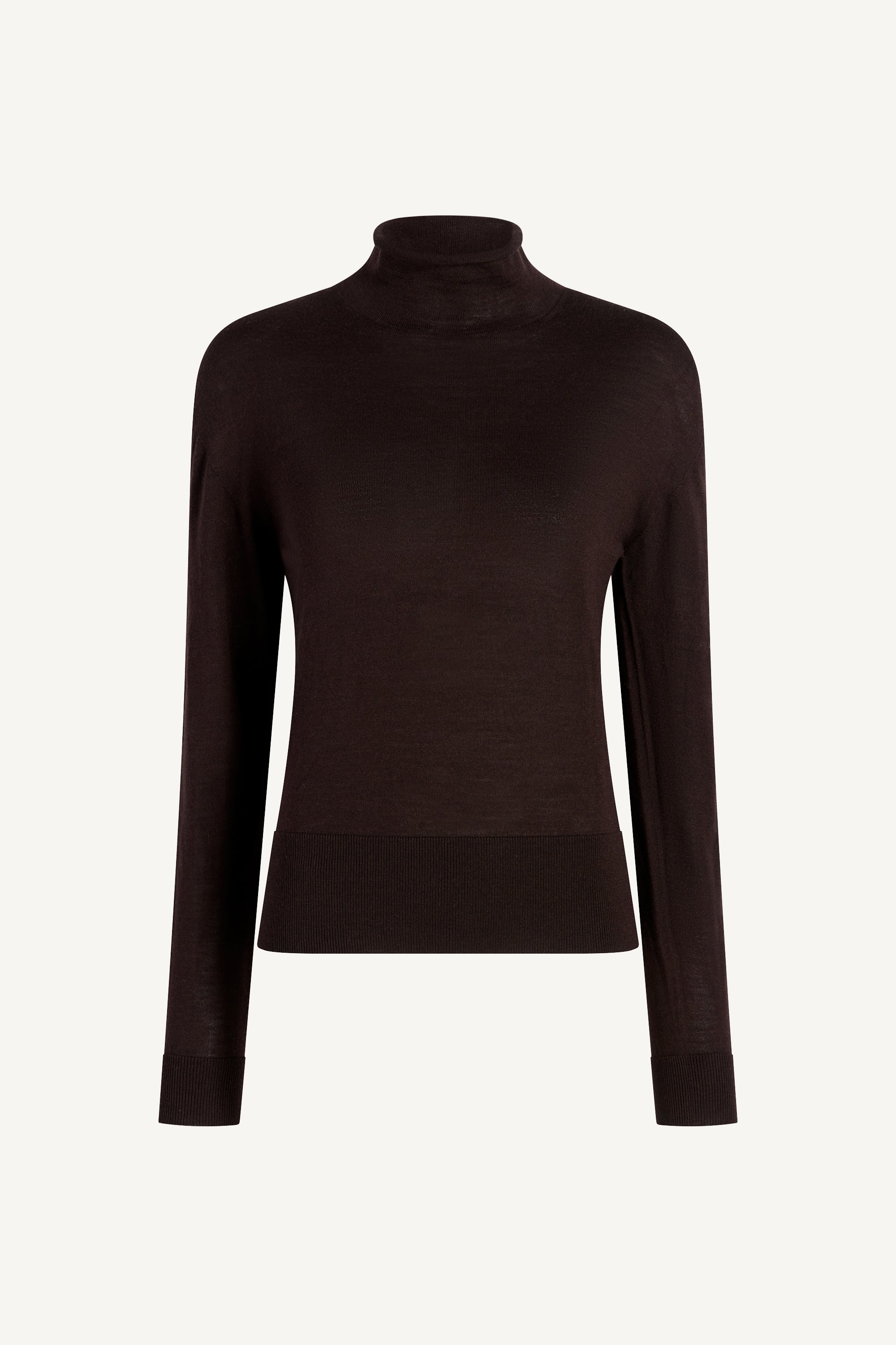 Idris Turtleneck in Silk Wool
