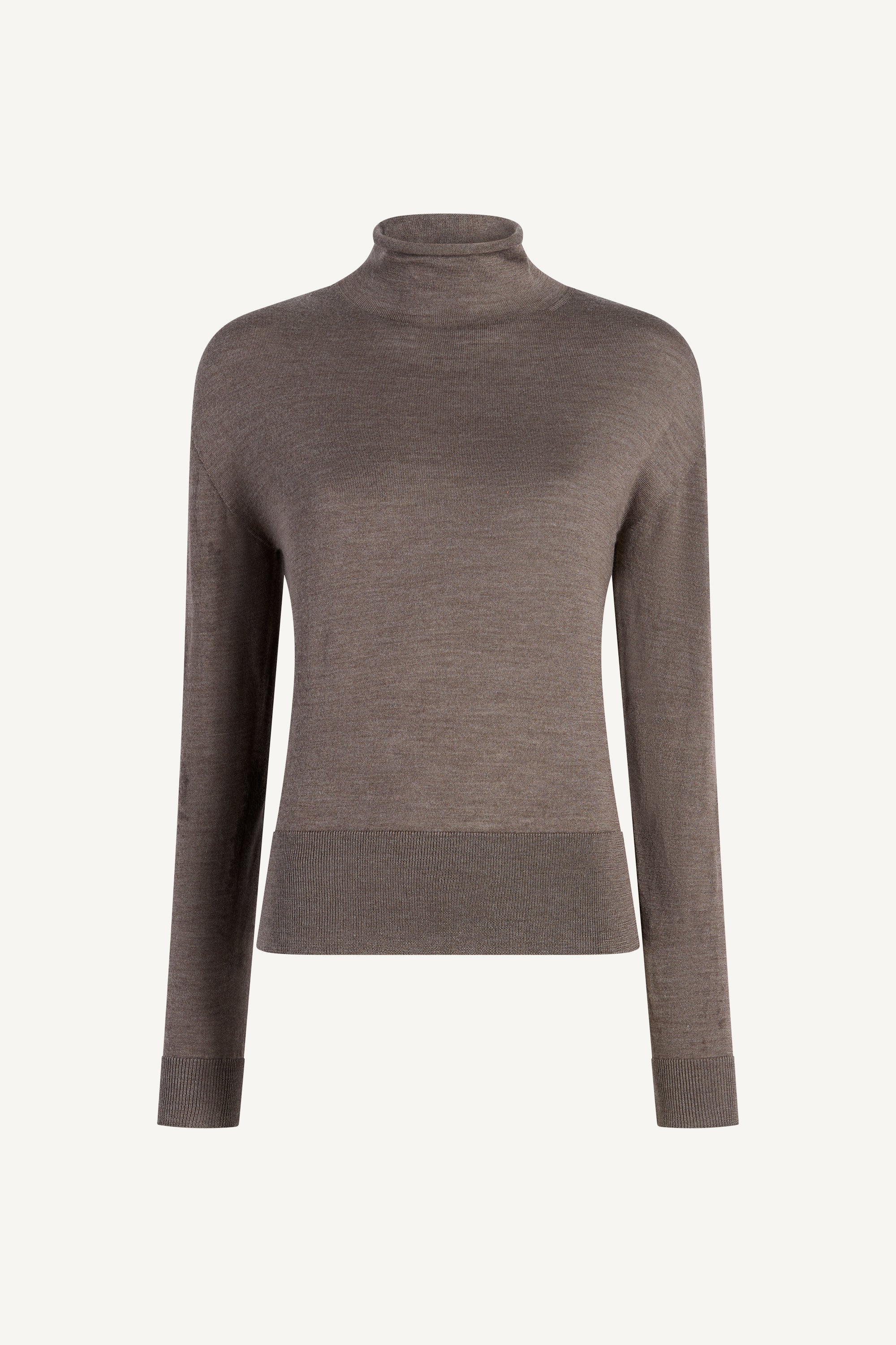 Idris Turtleneck in Silk Wool