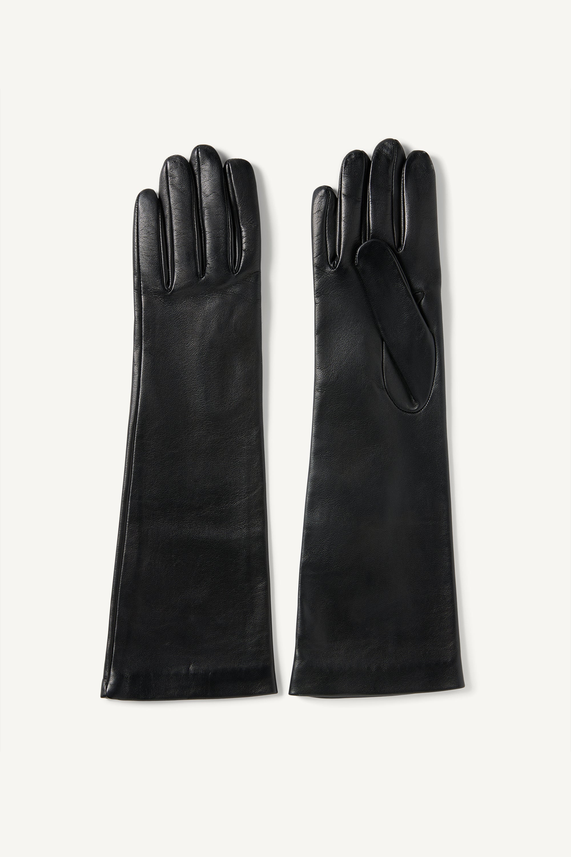 Park Leather Gloves in Black