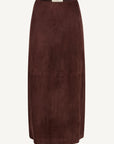 Emilee Pencil Skirt in Lightweight Suede