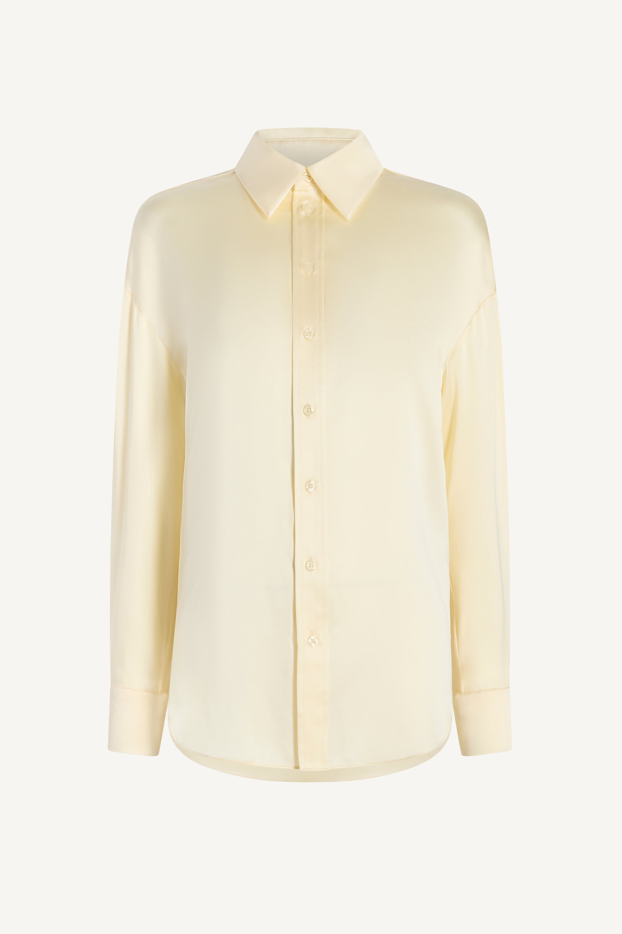 Dani Button Down in Silk Charmeuse