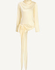 Ornella Blouse in Silk Charmeuse