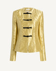 Tilda Jacket in Gilded Jacquard