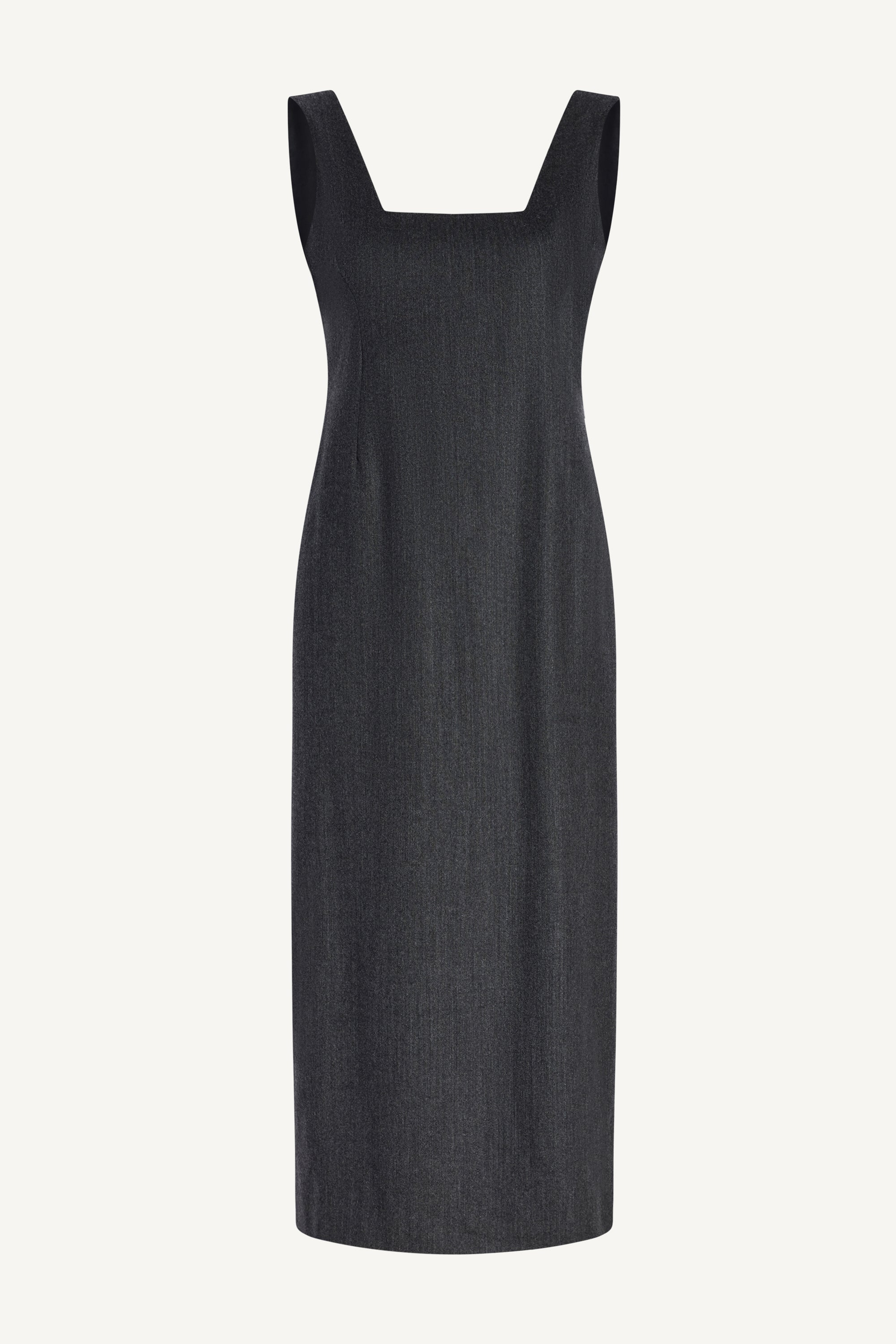 Ivette Dress in Wool Flannel