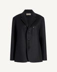 James Jacket in Wool Flannel