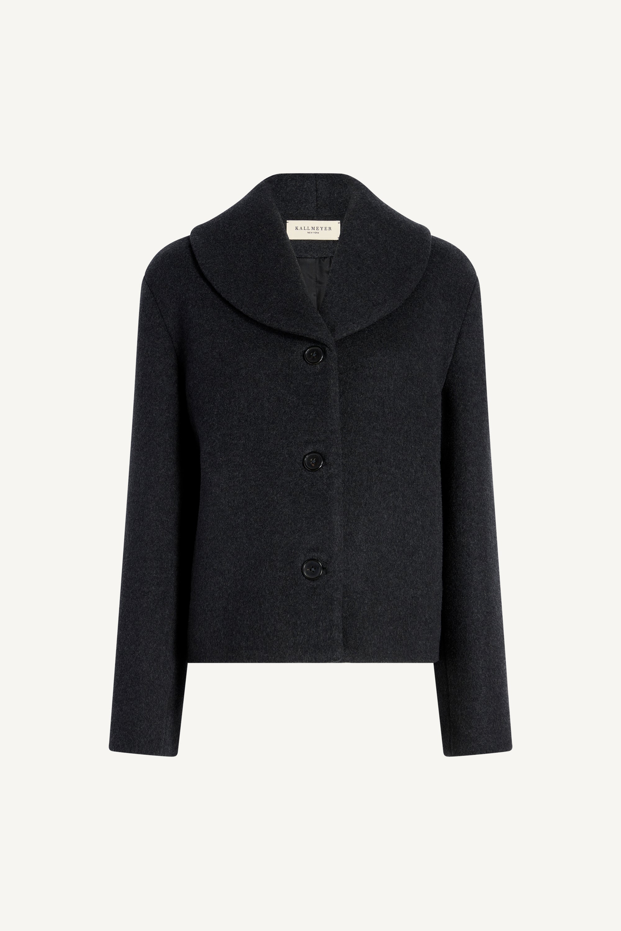 Marlie Shawl Jacket in Virgin Wool