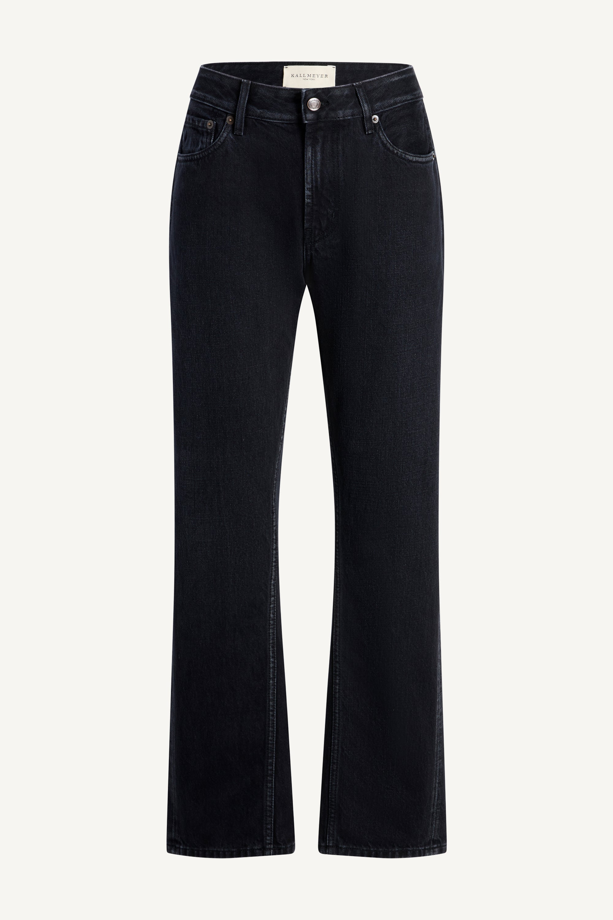 Adina Low-Rise in Cotton Denim
