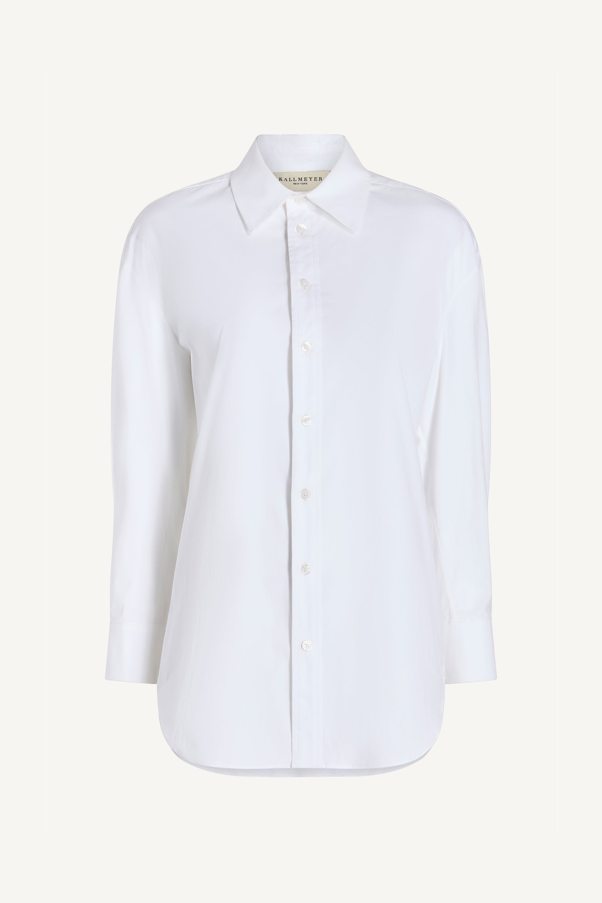 Dani Button Down in Cotton Poplin