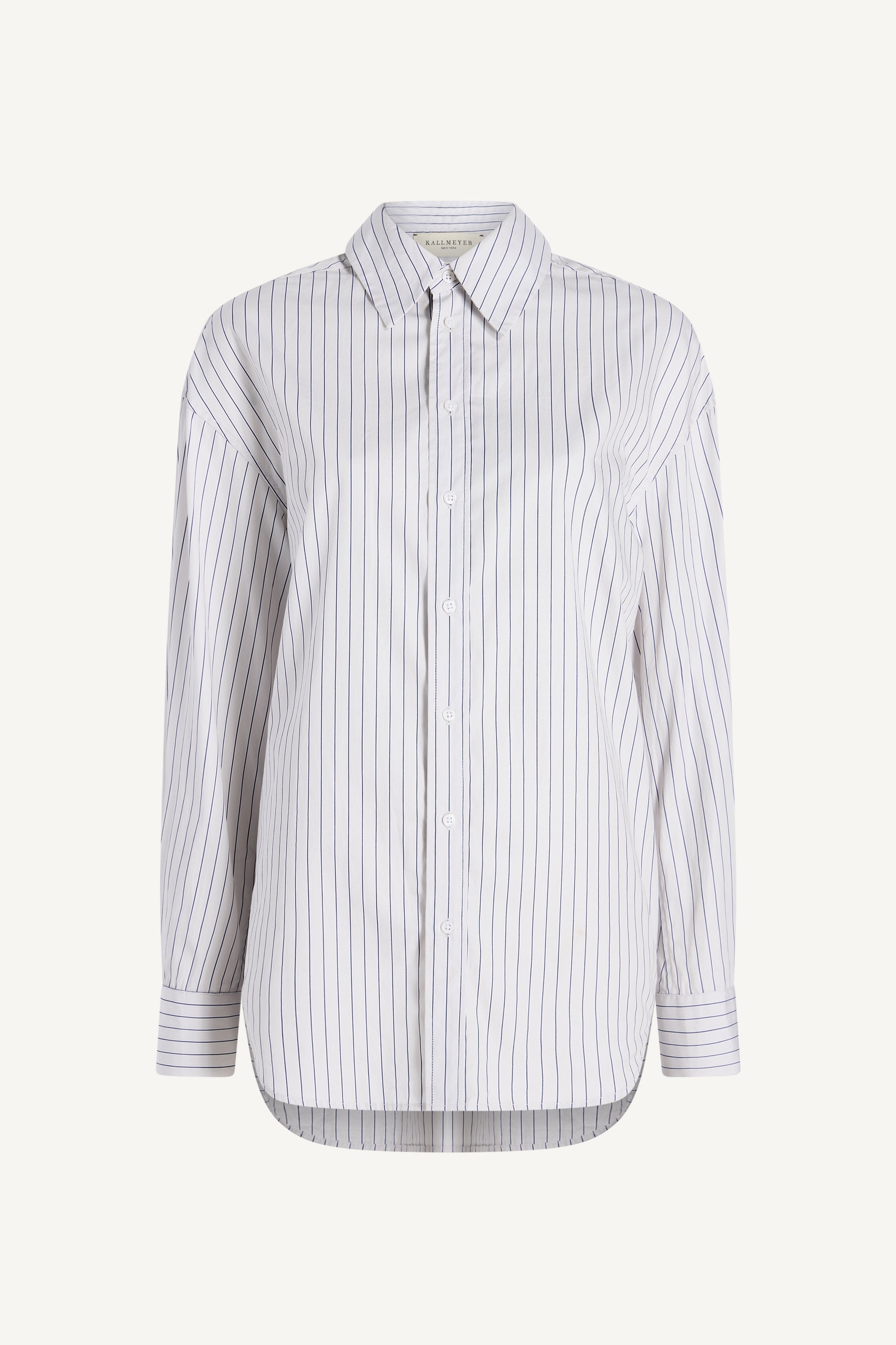 Dani Button Down in Cotton Poplin