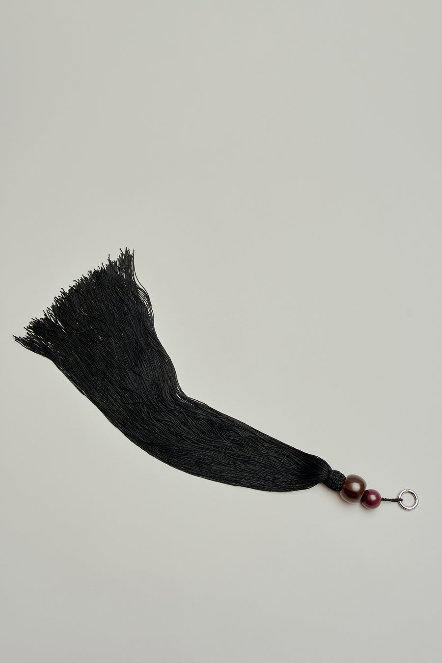 Large Cadenza Tassel in Leather and Acrylic