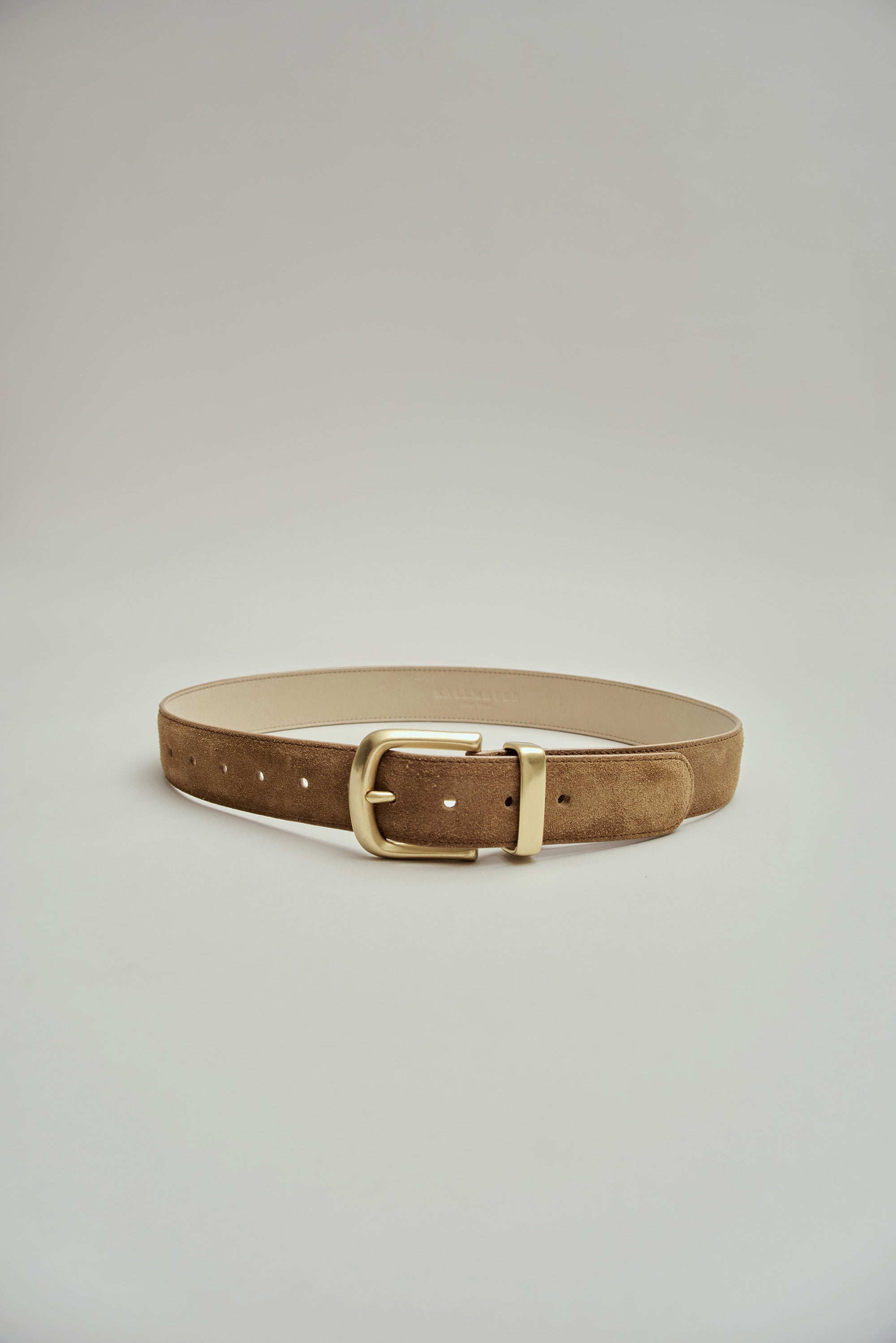 Johnson Belt in Calf Suede