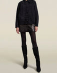 Elliott Chore Jacket in Onyx Cotton Denim