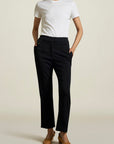 Helena Pintuck Trouser in Sporty Suiting