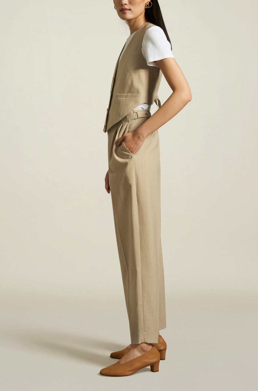 Tiffany Trouser in Tropical Wool