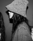Anouk Hat in Cotton Blend Crochet