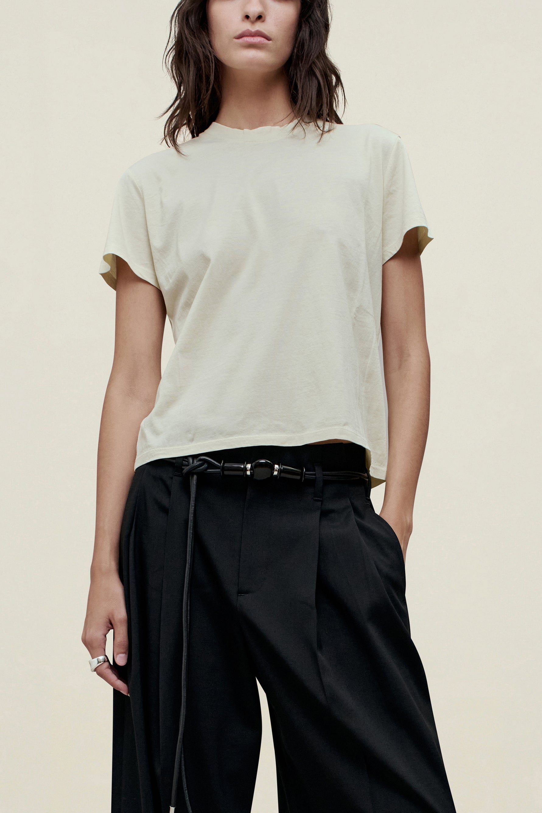 Kenzie T-Shirt in Limestone