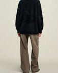 Lena V-Neck in Brushed Cashmere