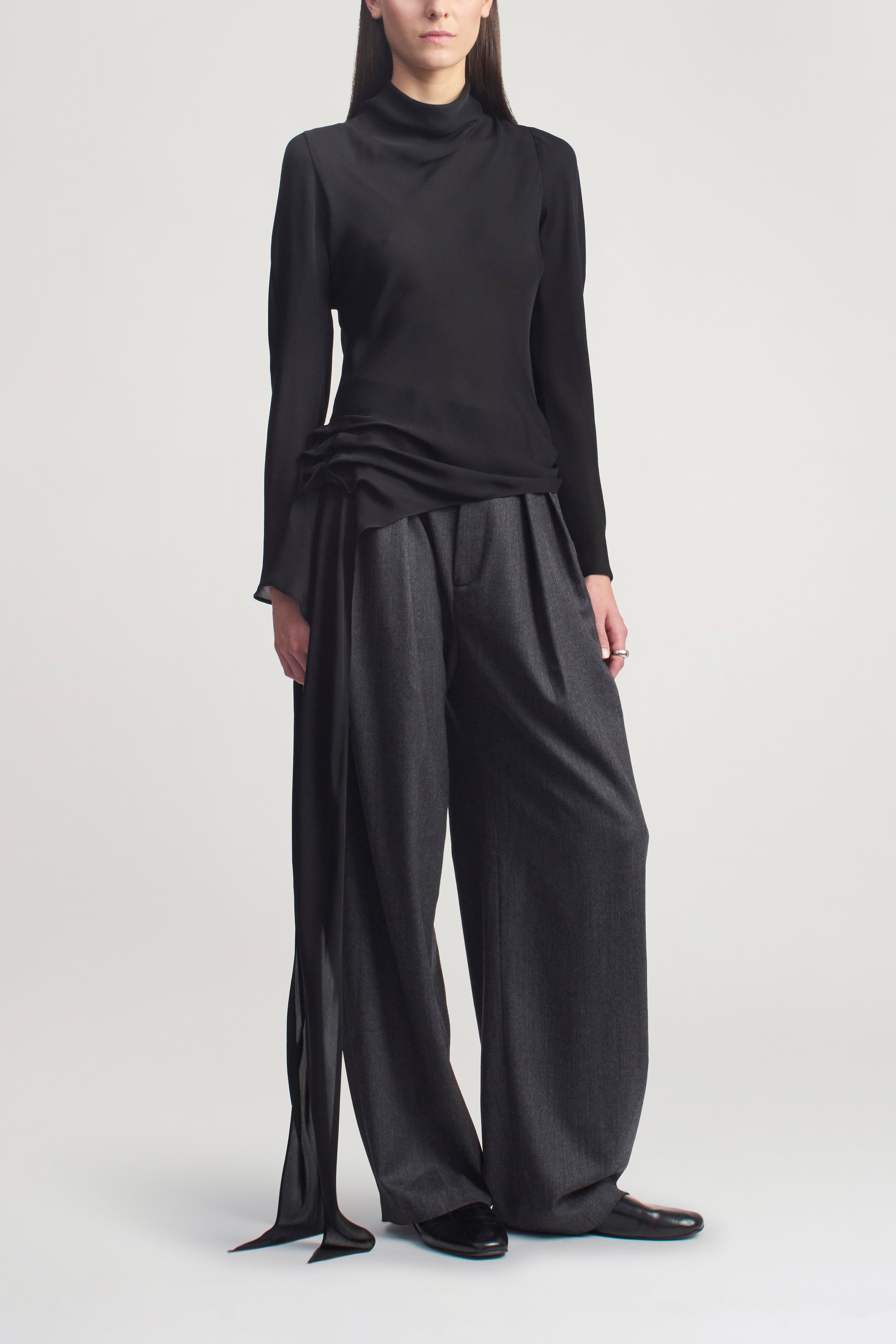 Ornella Blouse in Double Georgette