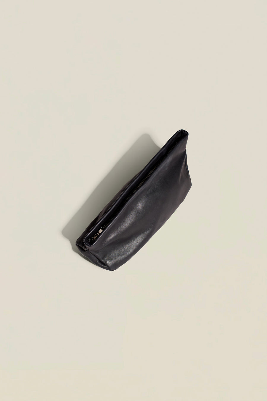 Parker Convertible Clutch in Black Soft Leather