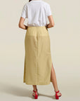 Forsyth Pencil Skirt in Pear Viscose Voile