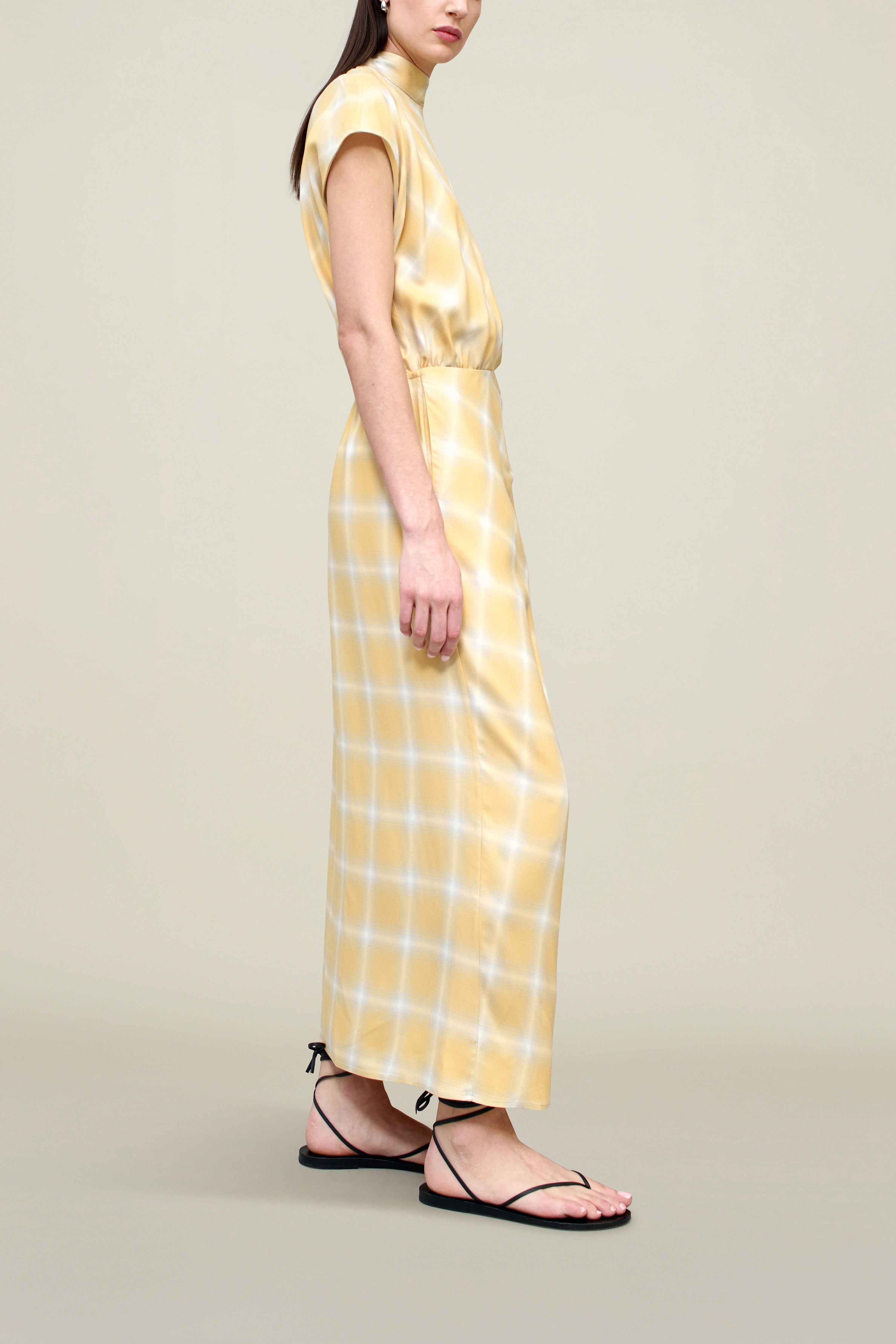 Phoenicia Dress in Airbrush Flannel