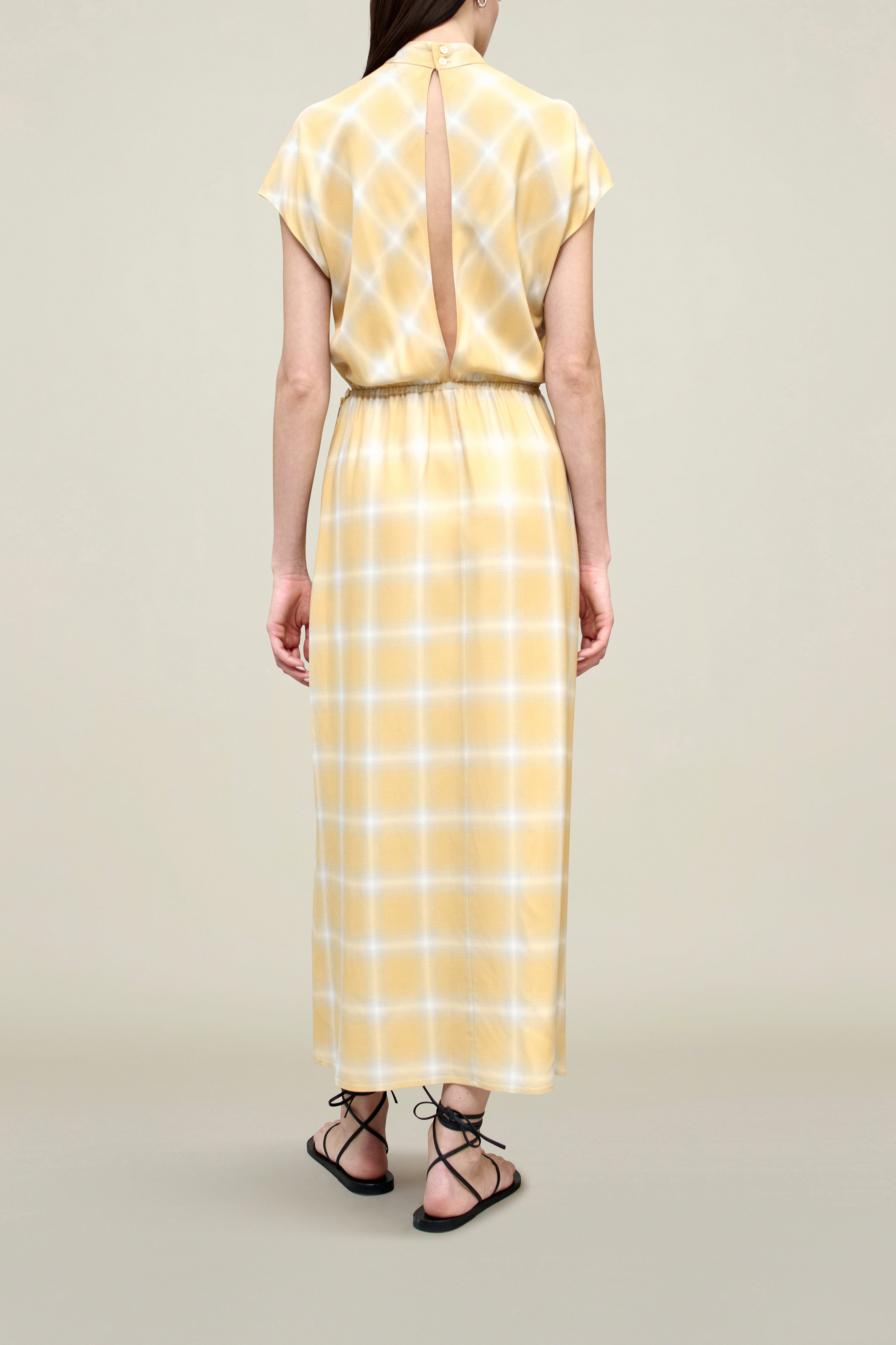 Phoenicia Dress in Airbrush Flannel