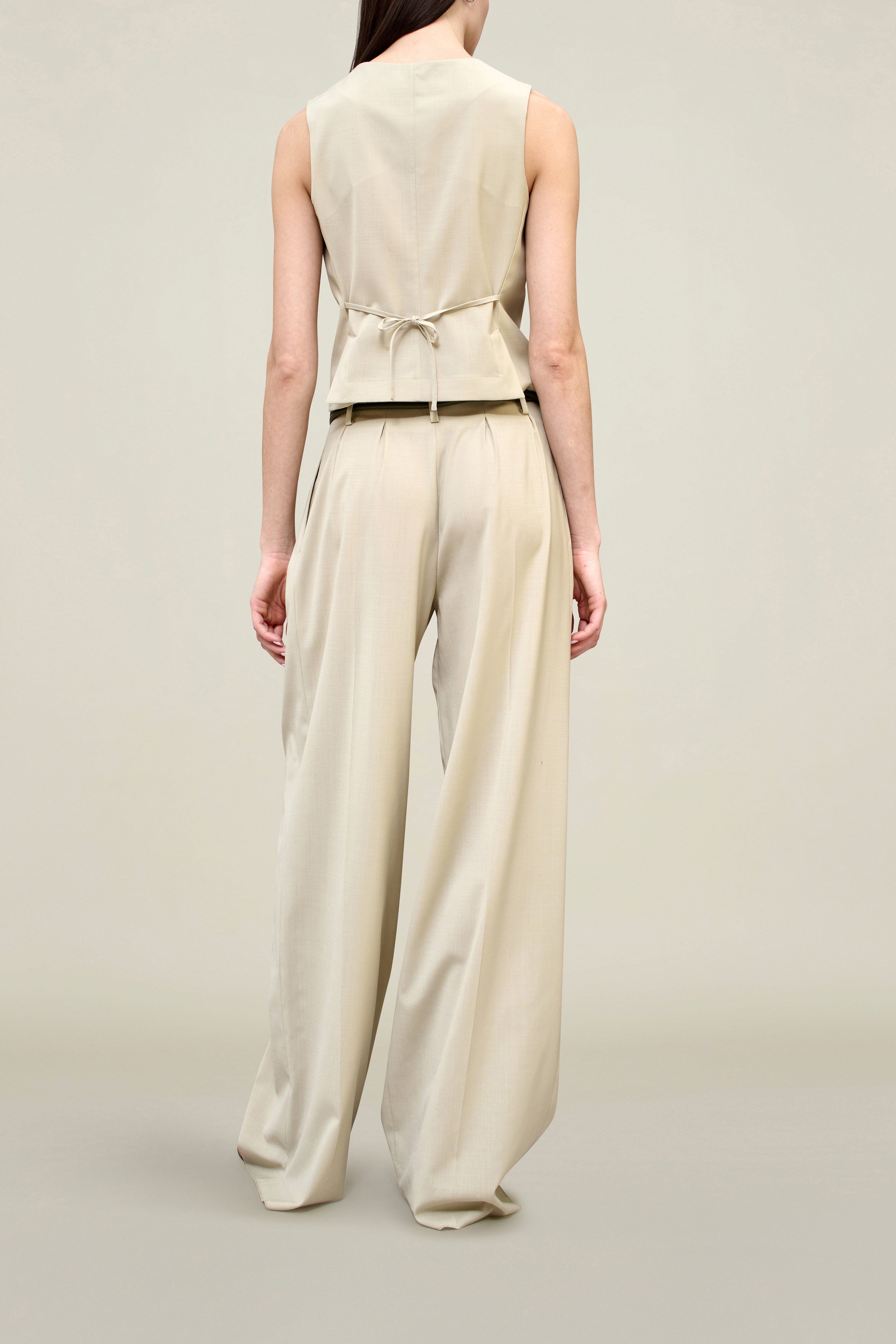 Emerson Vest in Paperweight Wool