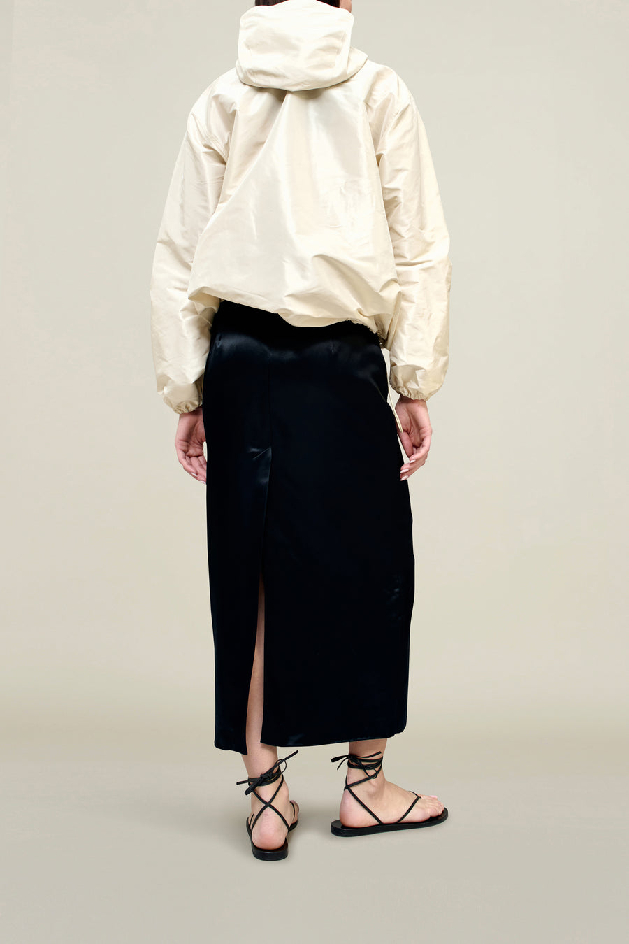 Suri Windbreaker in Silk Taffeta