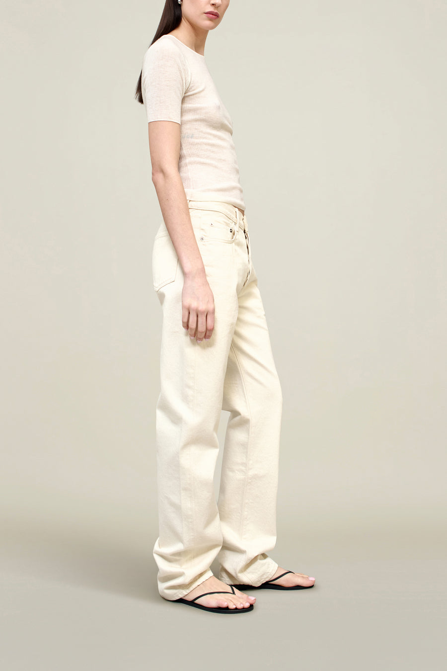 Eaton Tee in Sheer Lyocell