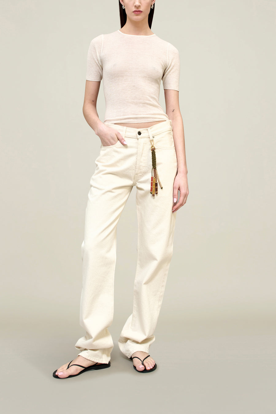 Eaton Tee in Sheer Lyocell