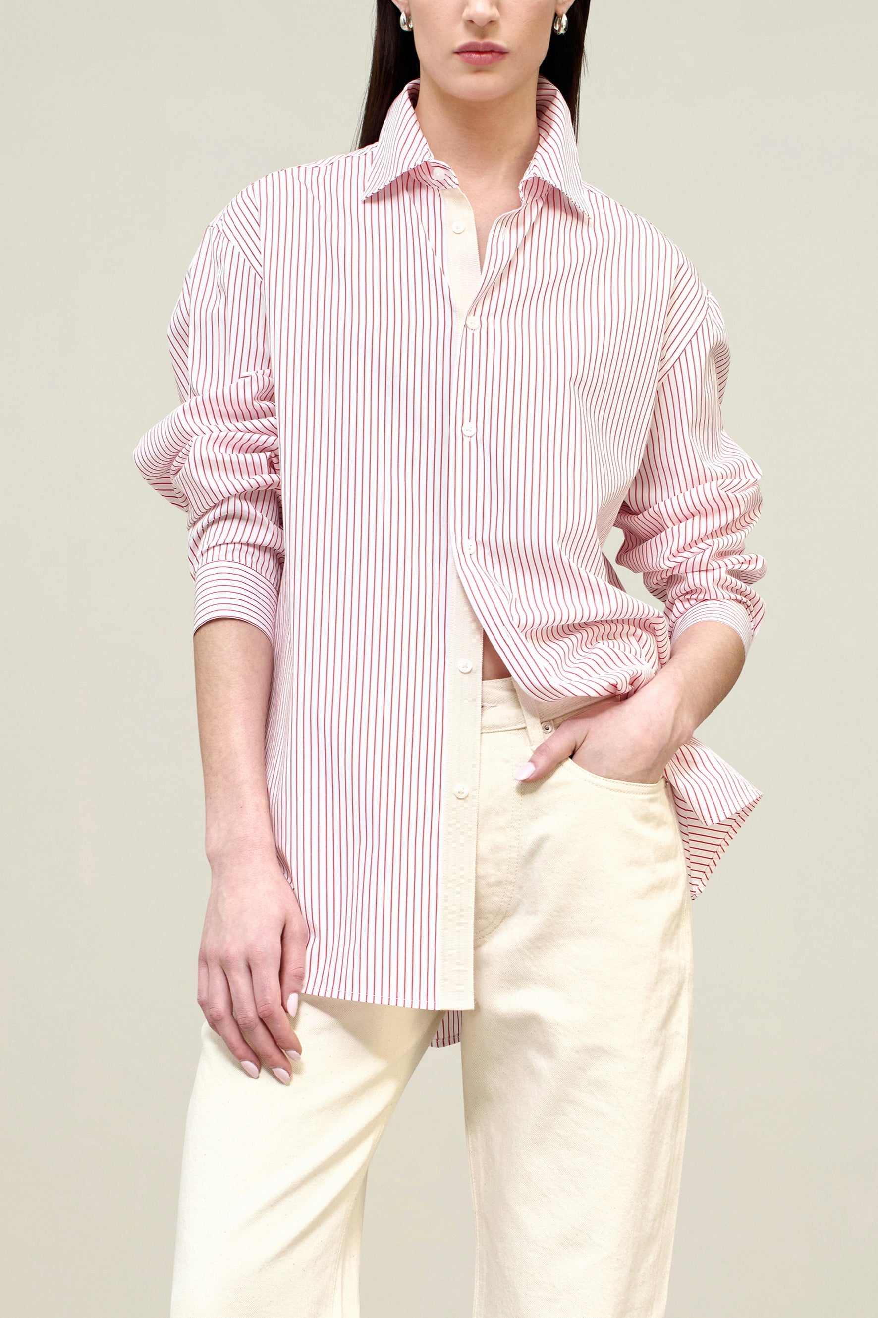 Signature Button Down in Cotton Poplin