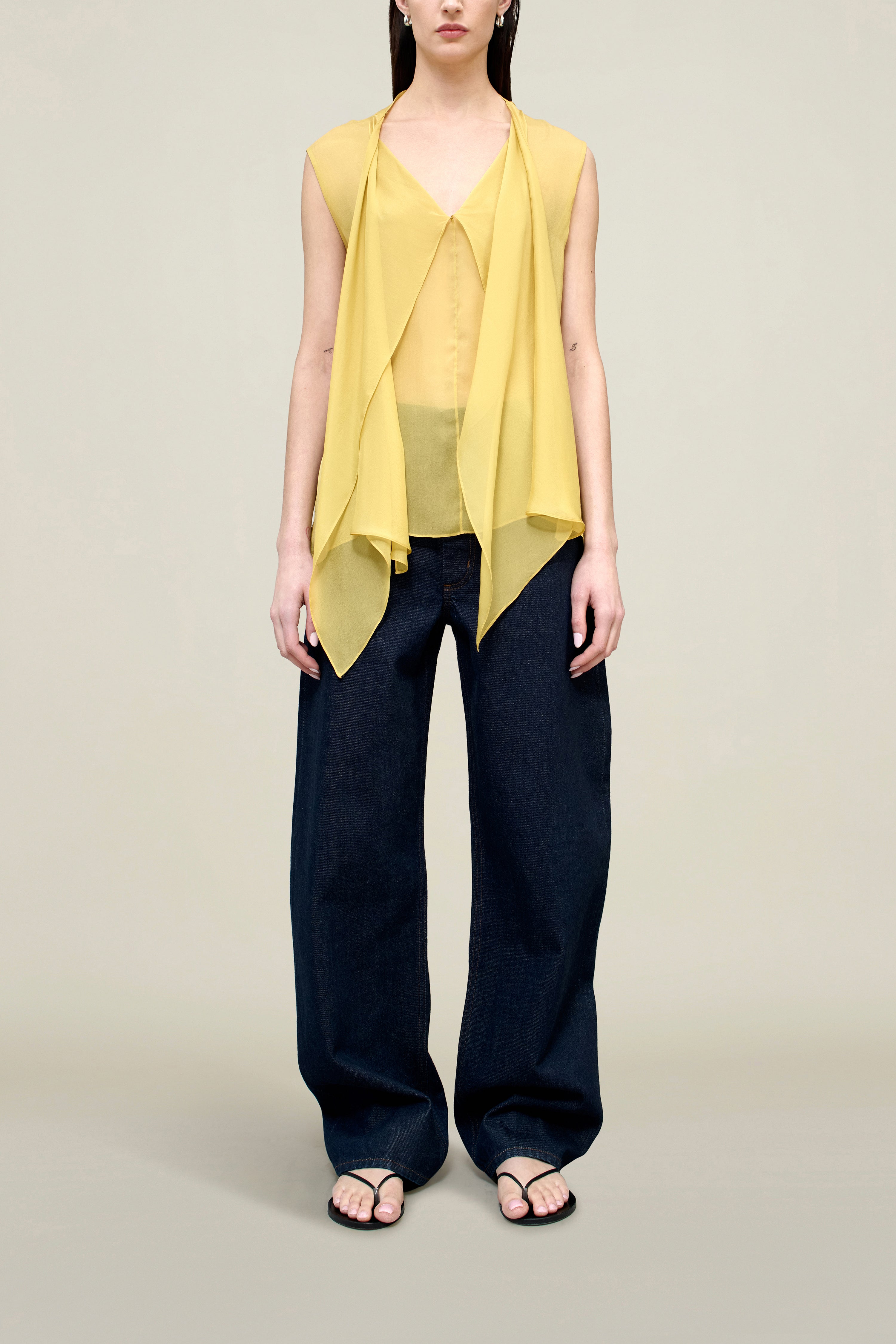 Kyle Blouse in Silk Chiffon