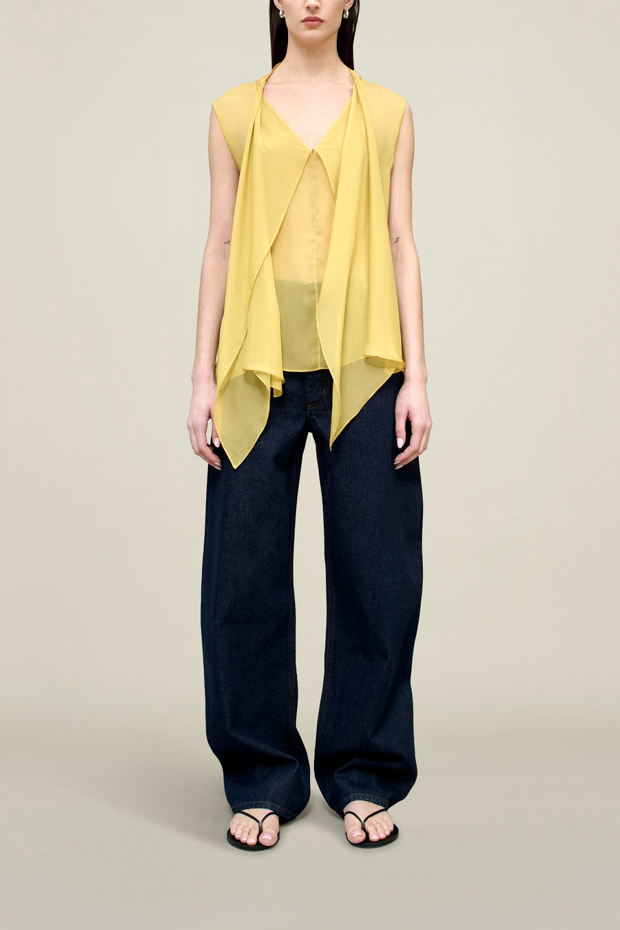 Kyle Blouse in Silk Chiffon