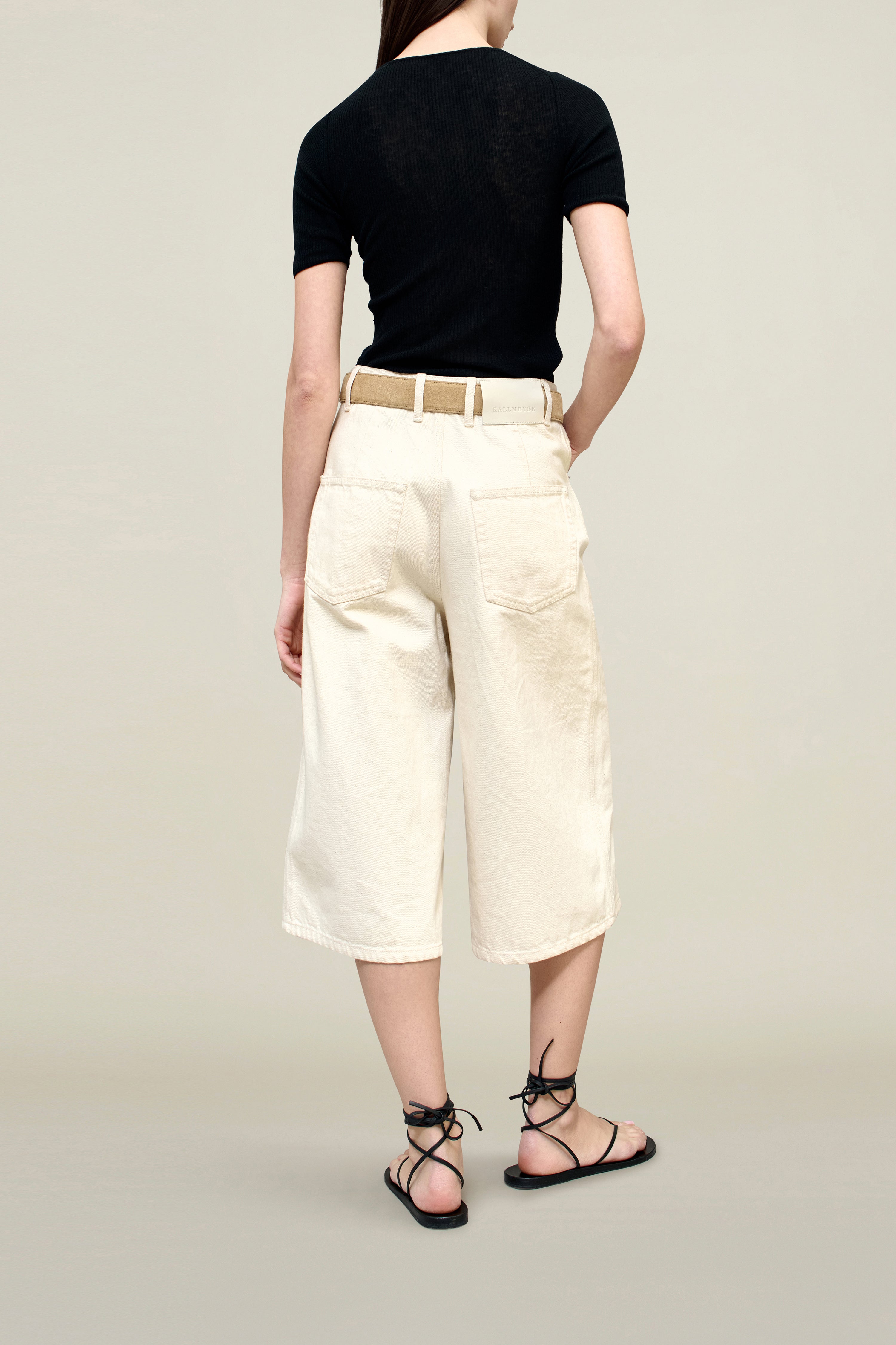 Hayes Short in Cotton Denim