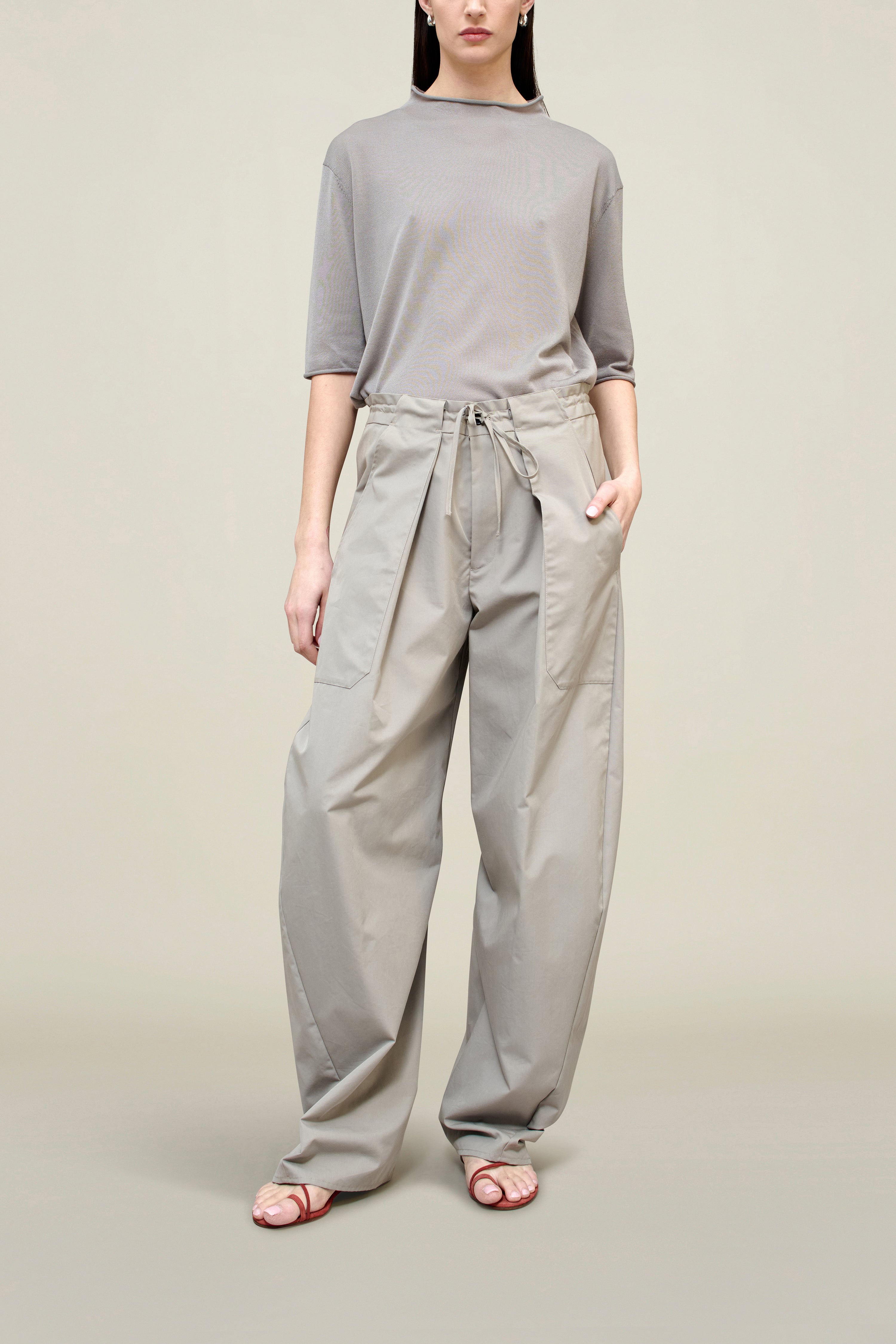 Clemence Pant in Compact Cotton