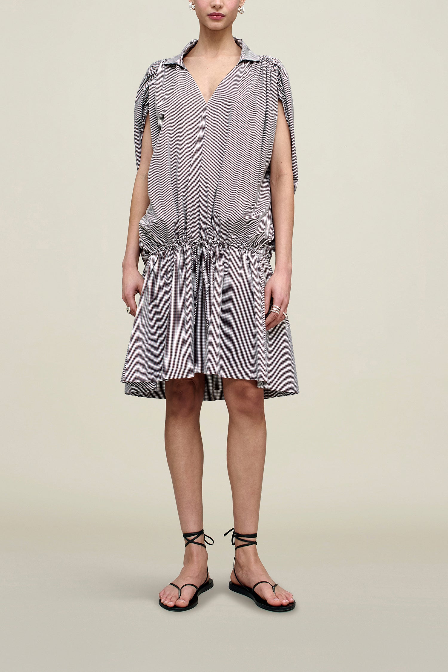 Cove Dress in Cotton Poplin