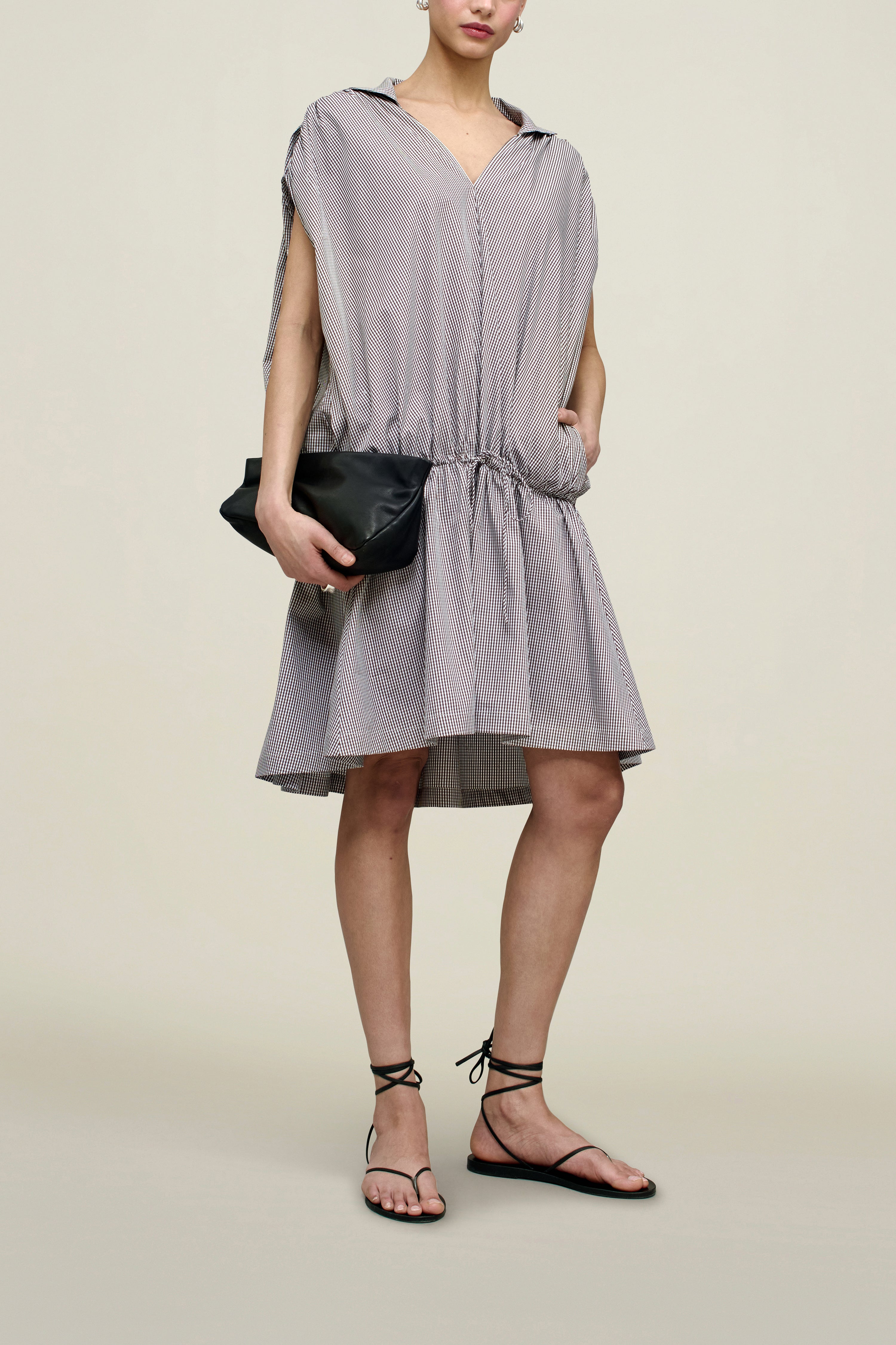 Cove Dress in Cotton Poplin