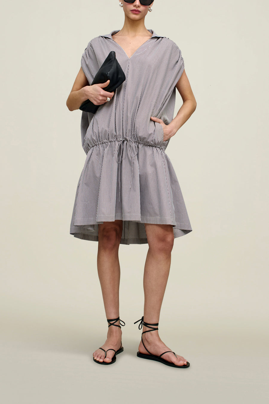 Cove Dress in Cotton Poplin