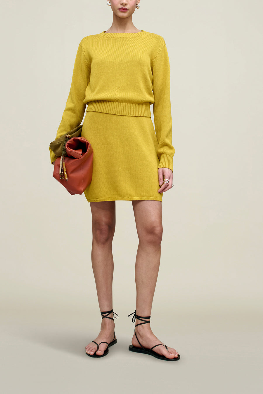 Fiona Dress in Cotton Wool