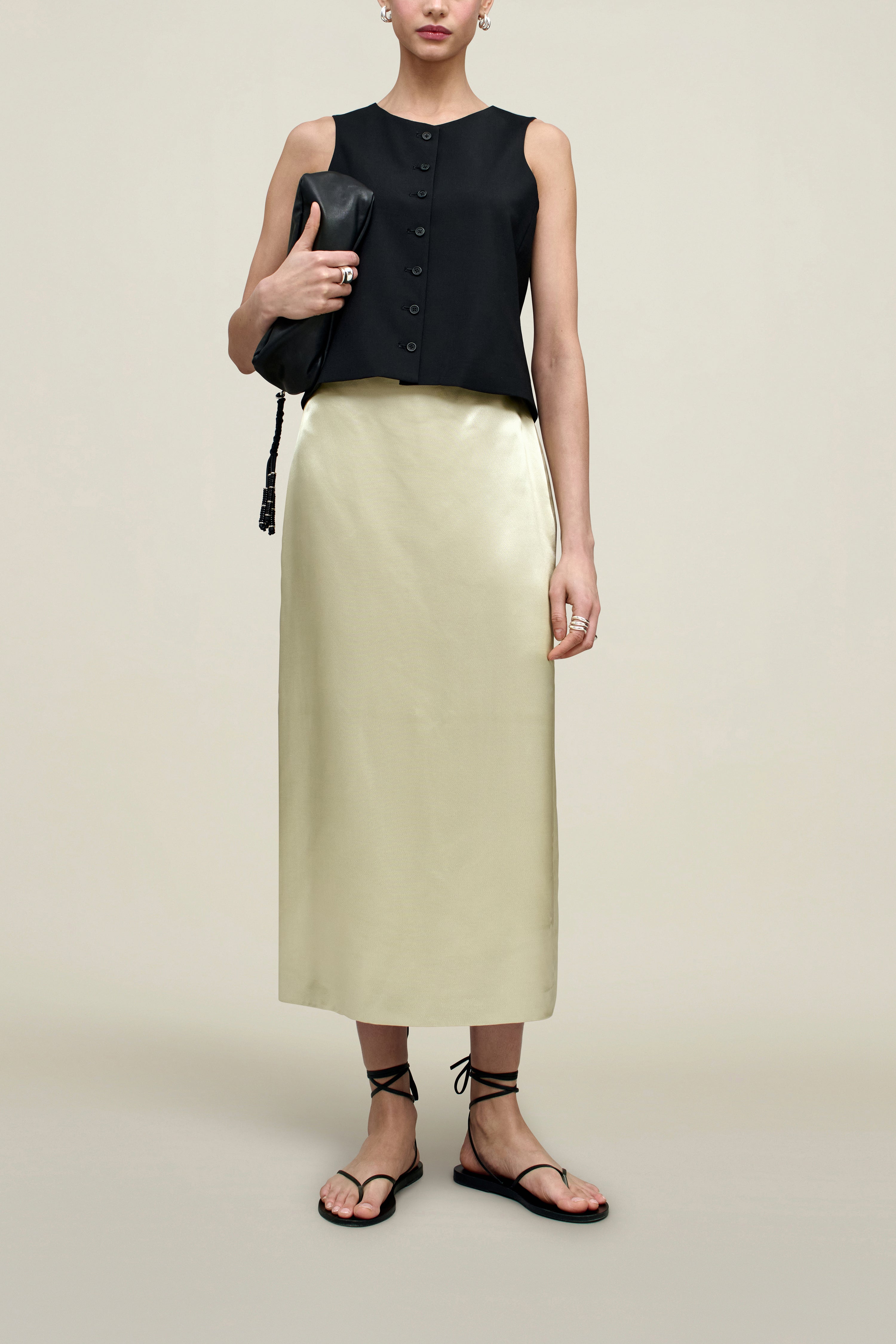 Emerson Vest in Paperweight Wool