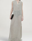 Clea Dress in Linen Gauze