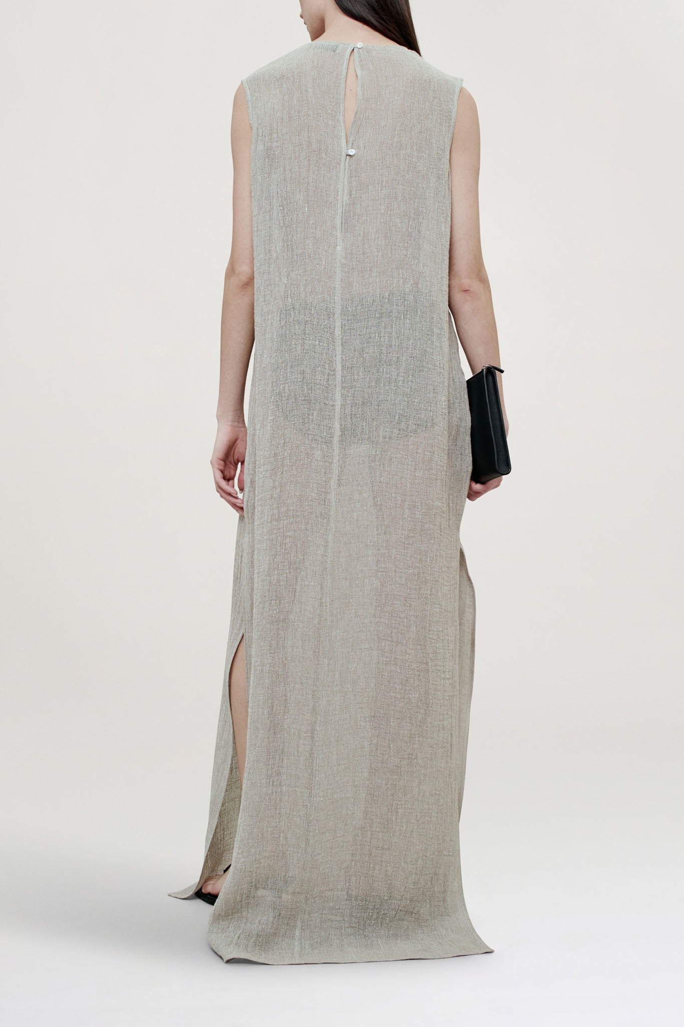 Clea Dress in Linen Gauze
