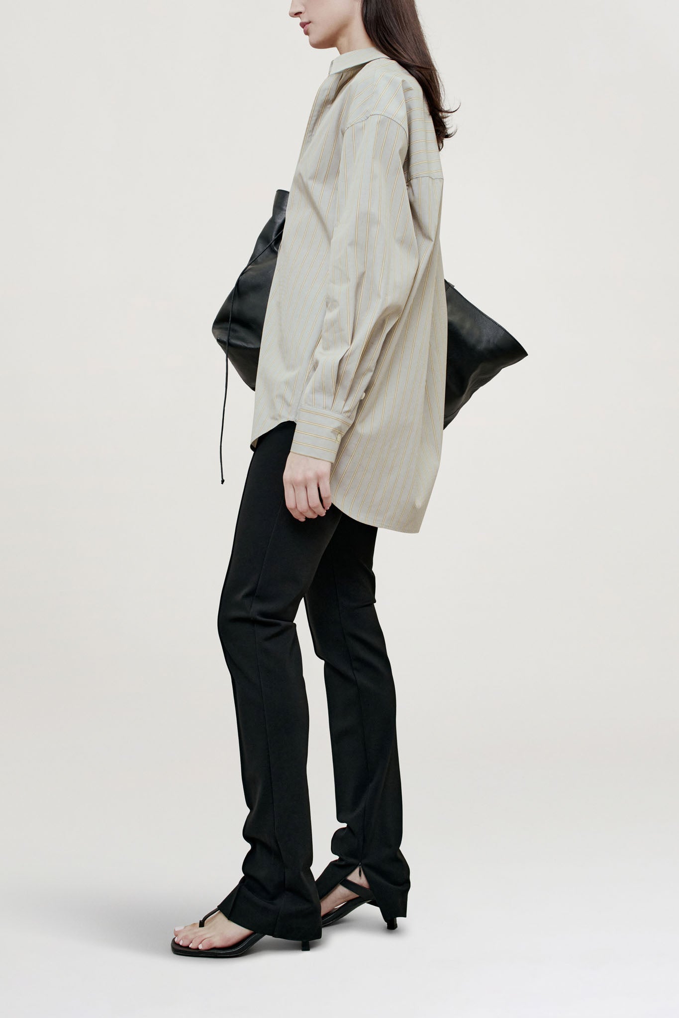 Dani Button Down in Vintage Cotton Poplin