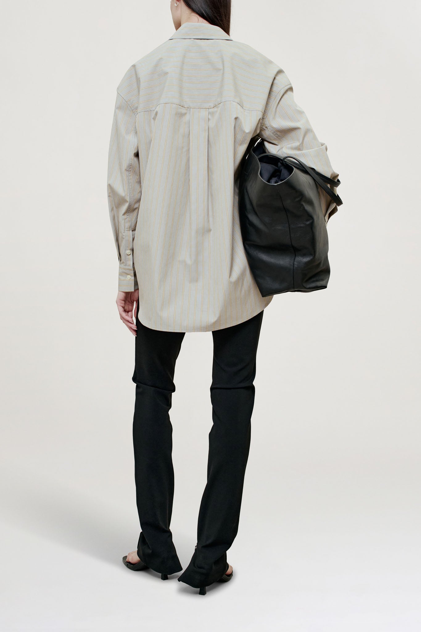 Dani Button Down in Vintage Cotton Poplin